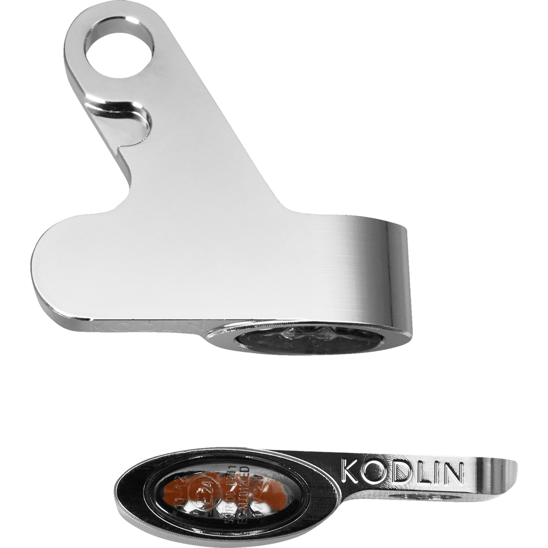 KODLIN USA LED 2-1 Front Turn Signal w/ Running Light Chrome K68501