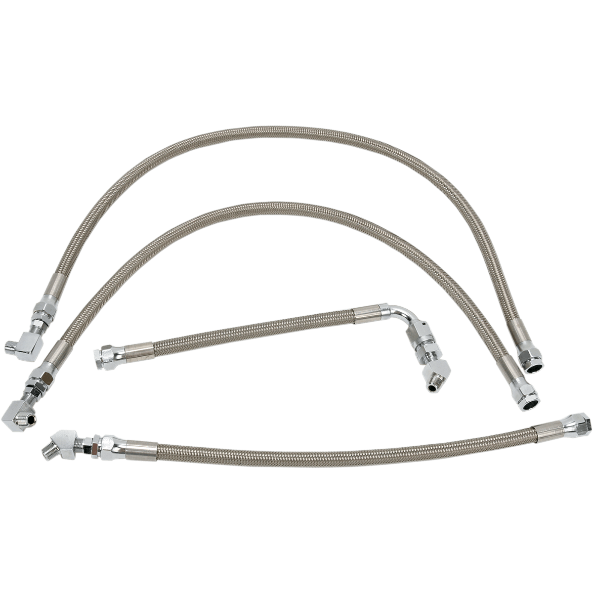 DRAG SPECIALTIES Oil Line Kit Stainless Steel FXR