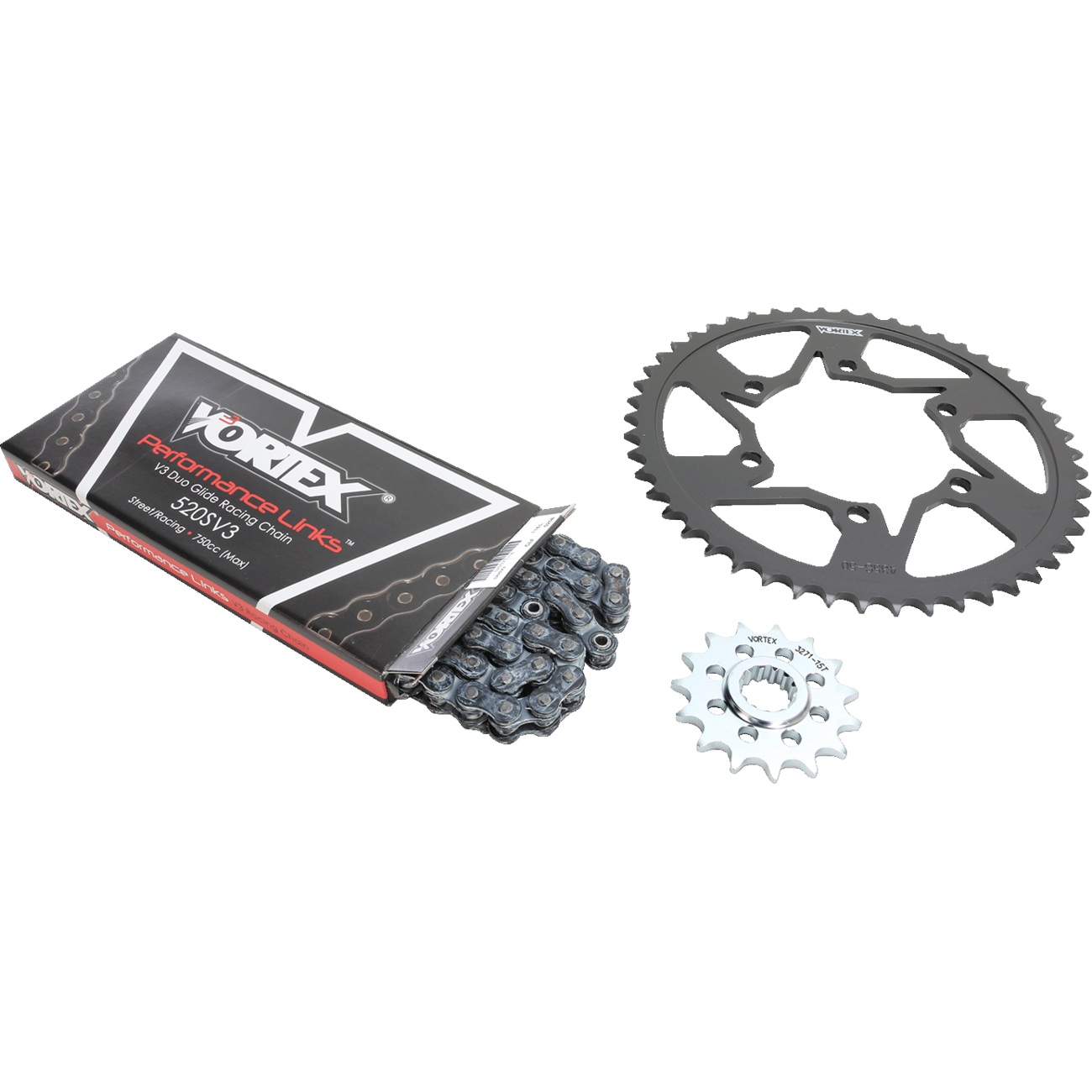 VORTEX Steel Chain Kit Black CK2260