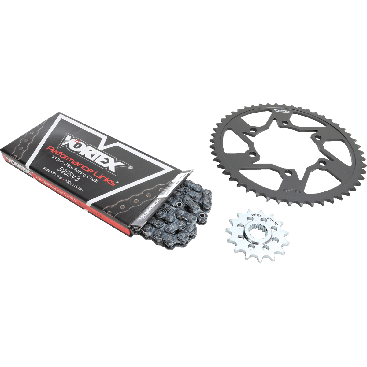 VORTEX Steel Chain Kit Black CK6353