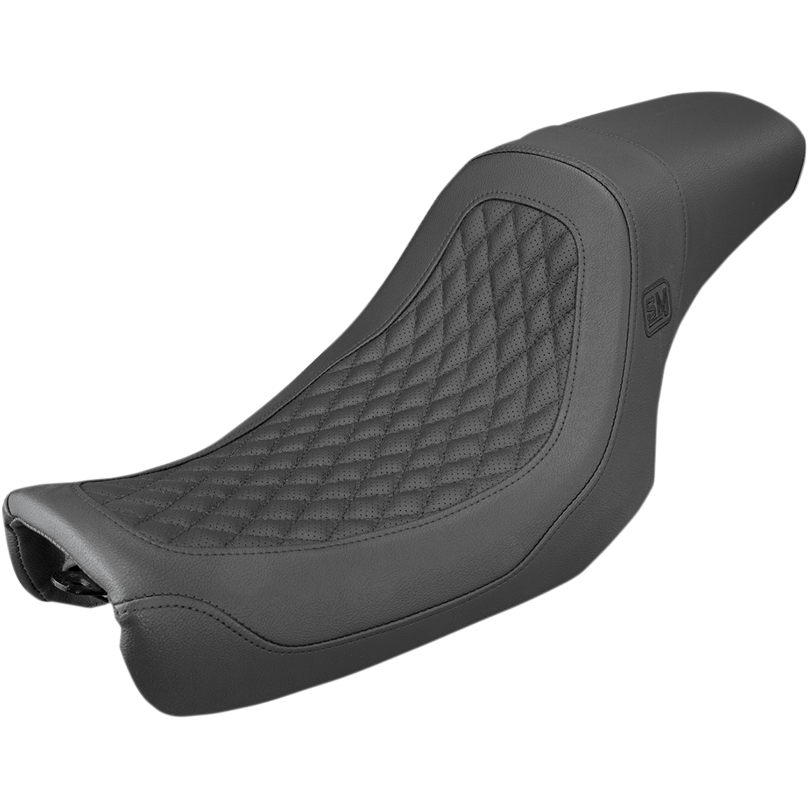 SADDLEMEN Speed Merchant Pro Series Seat Black FLD/FXD '06-'17 SM8064DB