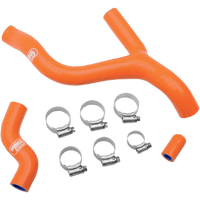 MOOSE RACING Race Fit Radiator Hose Kit Orange KTM MBUKTM43OR