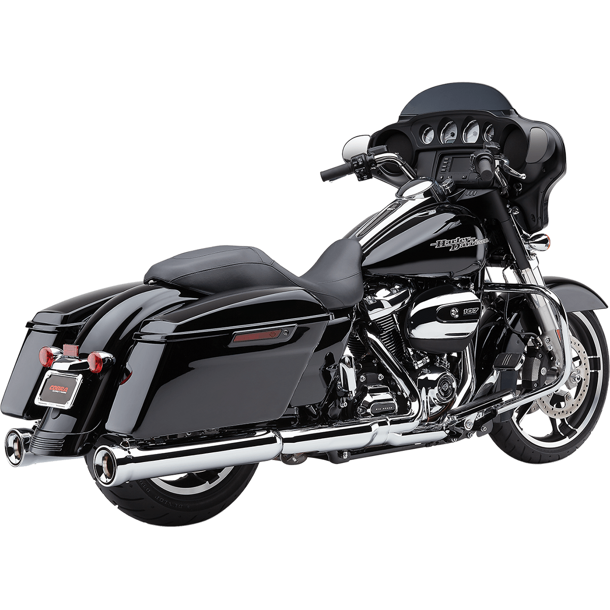 COBRA Neighbor Hater Mufflers for FL Chrome 6109