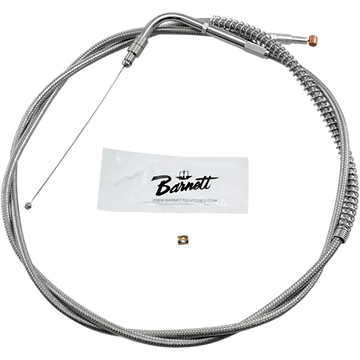 BARNETT Throttle Cable +10" Stainless Steel