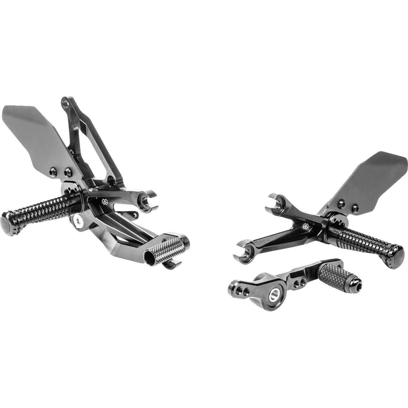 GILLES TOOLING FXR Rearset Black Yamaha FXRY08B