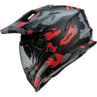 Z1R Range Helmet Camo Red 2XL