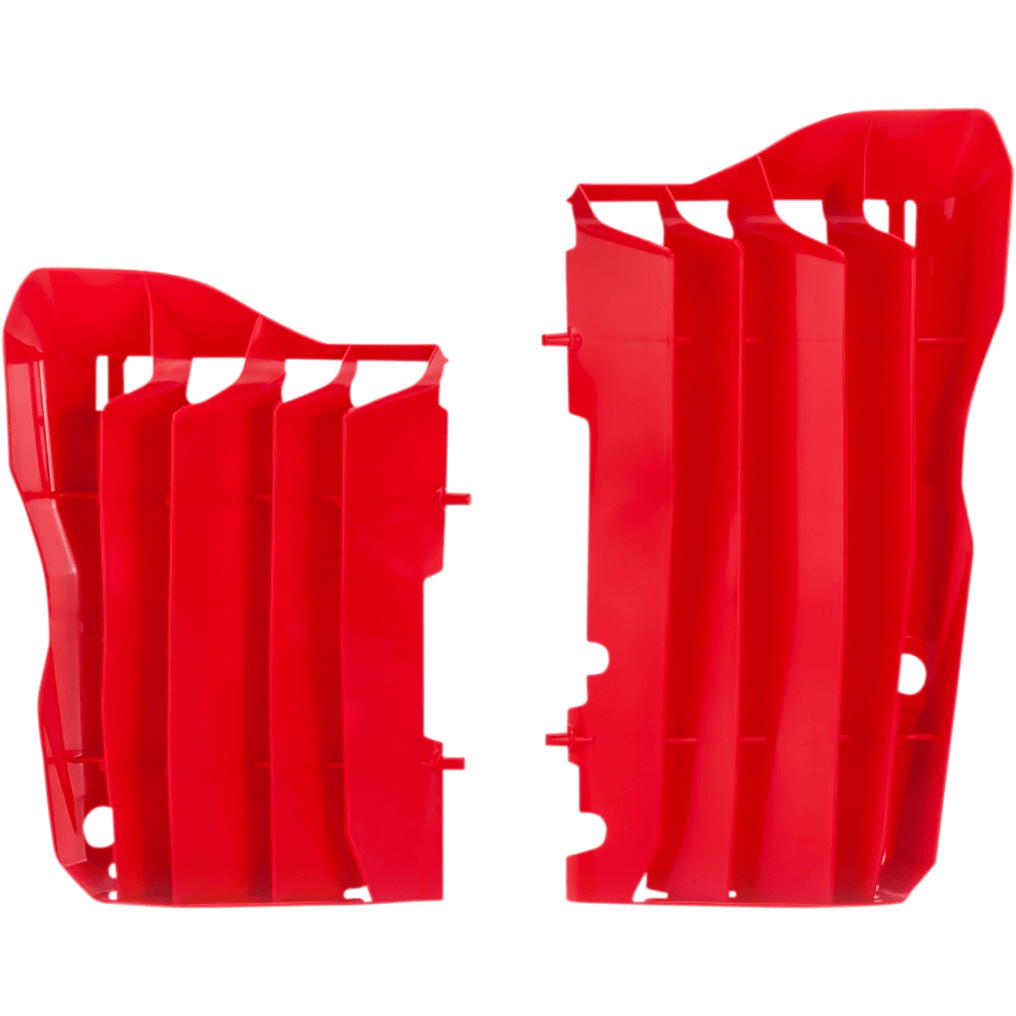 UFO Replacement Radiator Louvers Red Honda