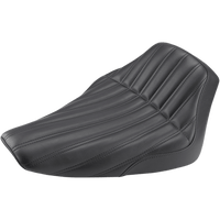 SADDLEMEN Knuckle Solo Seat Ribbed Black FLS 812260023