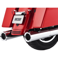 VANCE & HINES Hi-Output Mufflers Chrome 16463