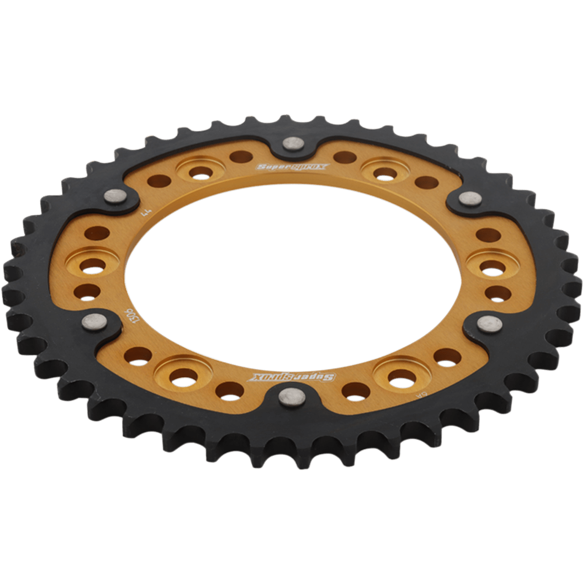 SUPERSPROX Stealth Rear Sprocket 44 Tooth Gold Honda RST130644GLD