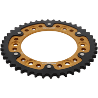 SUPERSPROX Stealth Rear Sprocket 44 Tooth Gold Honda RST130644GLD