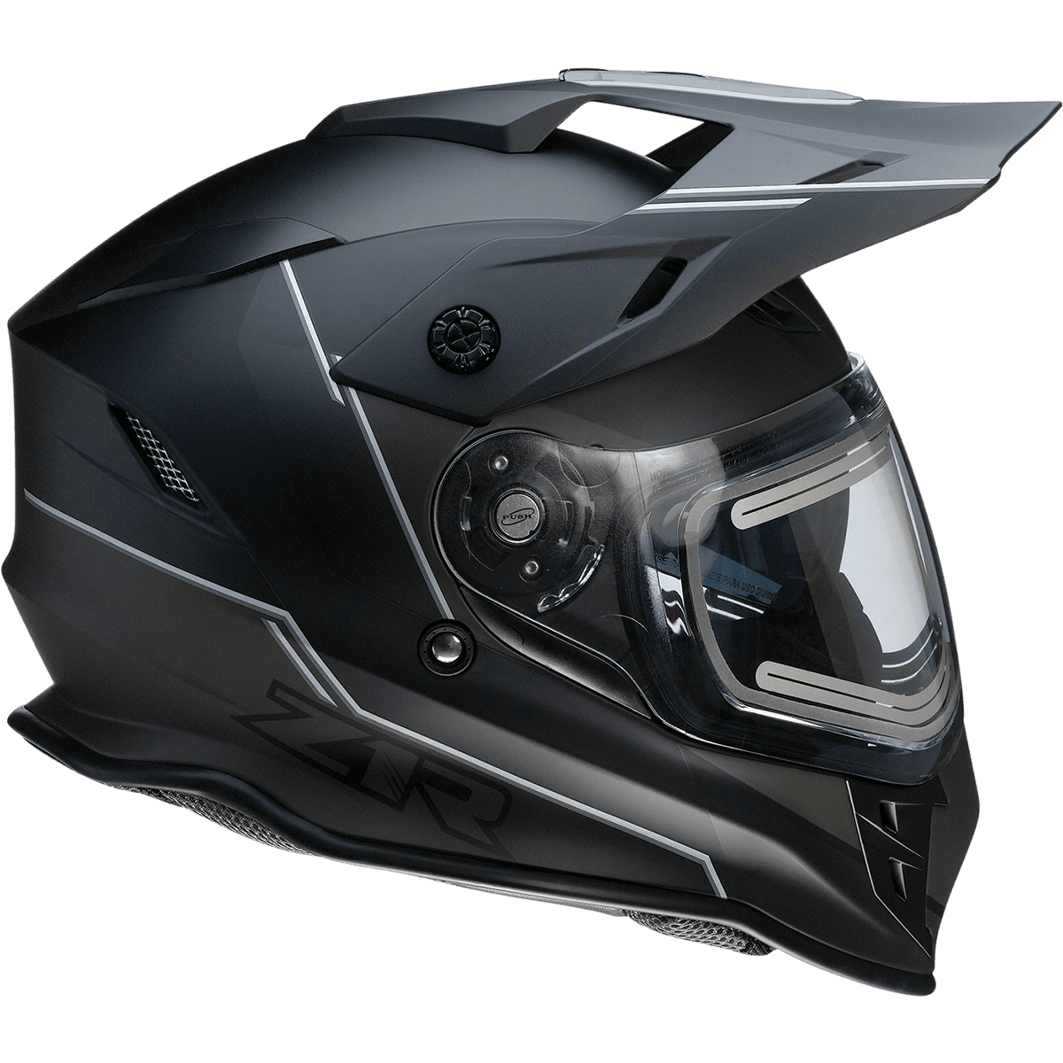 Z1R Range Helmet Bladestorm Black/White XL