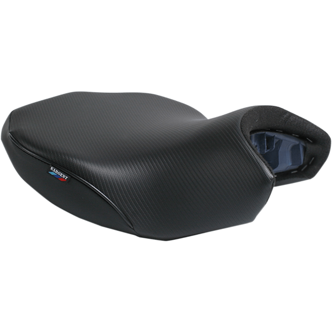 SARGENT World Sport™ Performance Seat Black Carbon FX Low Front BMW R1200 GS '13-'19 WS621F19