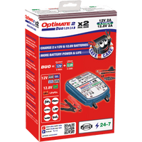 TECMATE Battery Charger/Maintainer 2-Bank TM571