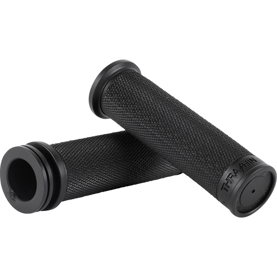 THRASHIN SUPPLY CO. Grips Moto 1" Slim Black