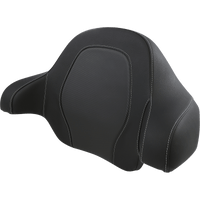 SADDLEMEN Tour-Pak® Backrest Pad RoadSofa Black Carbon Fiber FL '14-'23 81407TPACKCF