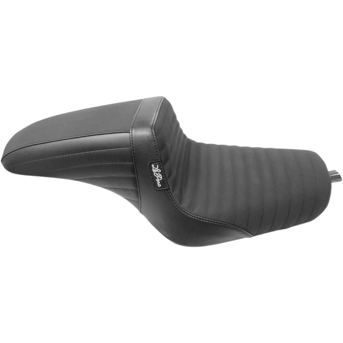 LE PERA Kickflip Seat Pleated w/ Gripp Tape Black XL '10-'22 LK596PTGP