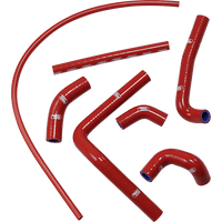 MOOSE RACING Race Fit Radiator Hose Kit Red Honda HON17RD