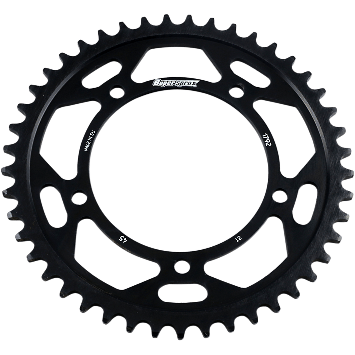 SUPERSPROX Edge Rear Sprocket Black 45 Tooth