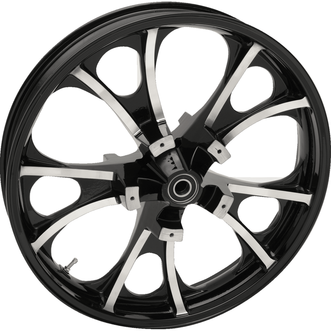 COASTAL MOTO Wheel Largo 3D Front Dual Disc/with ABS Black Cut 21x3.5