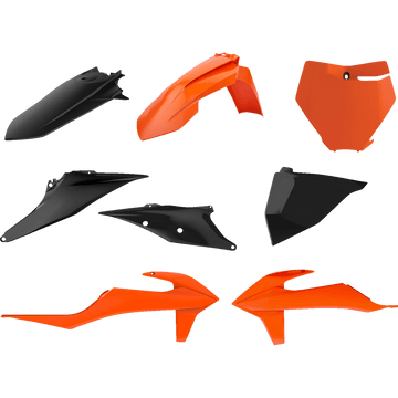 POLISPORT Restyled Body Kit Orange/Black 90907