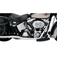 BASSANI XHAUST Tru Dual Exhaust '86-'06 Softail SFT211