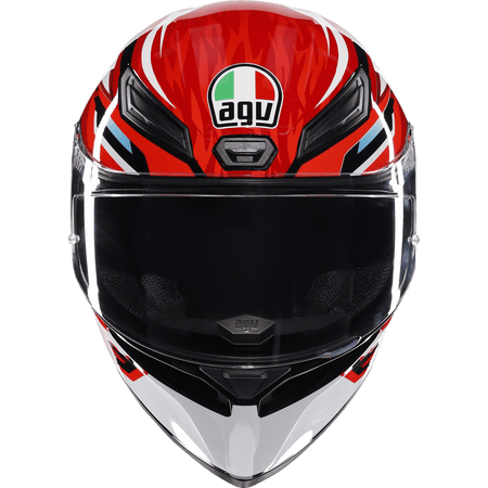 AGV K1 S Helmet Lion Black/Red/White Small 2118394003035S