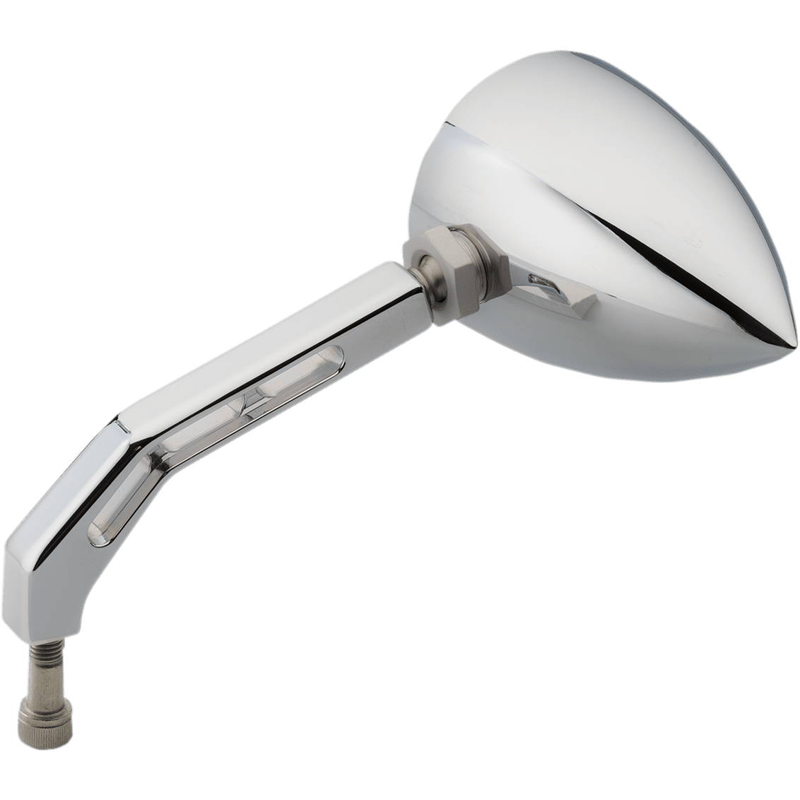 JOKER MACHINE Mirror ViewTech 5 Side View Teardrop Chrome 03011