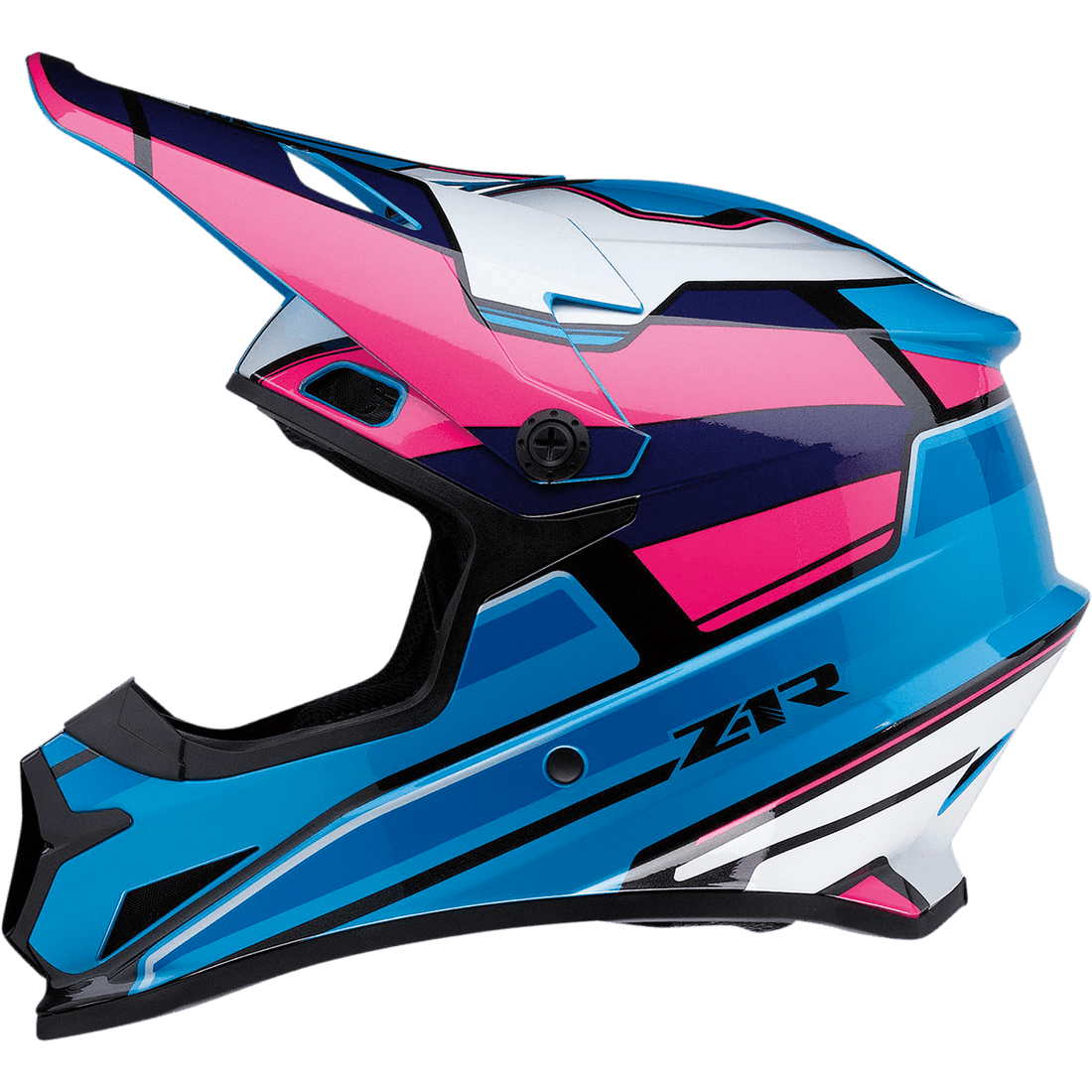 Z1R Rise Helmet MC Pink/Blue Medium