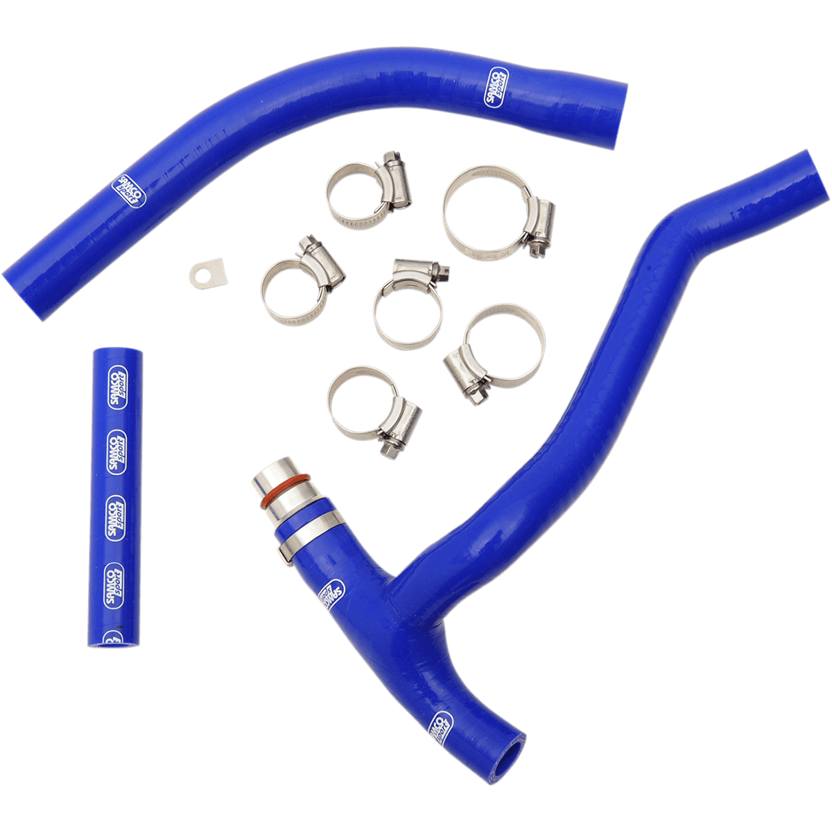 MOOSE RACING Race Fit Radiator Hose Kit Blue Yamaha MBUYAM65BL