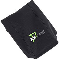 D'COR VISUALS Seat Cover Black Gripper KX250F/450F '09-'12