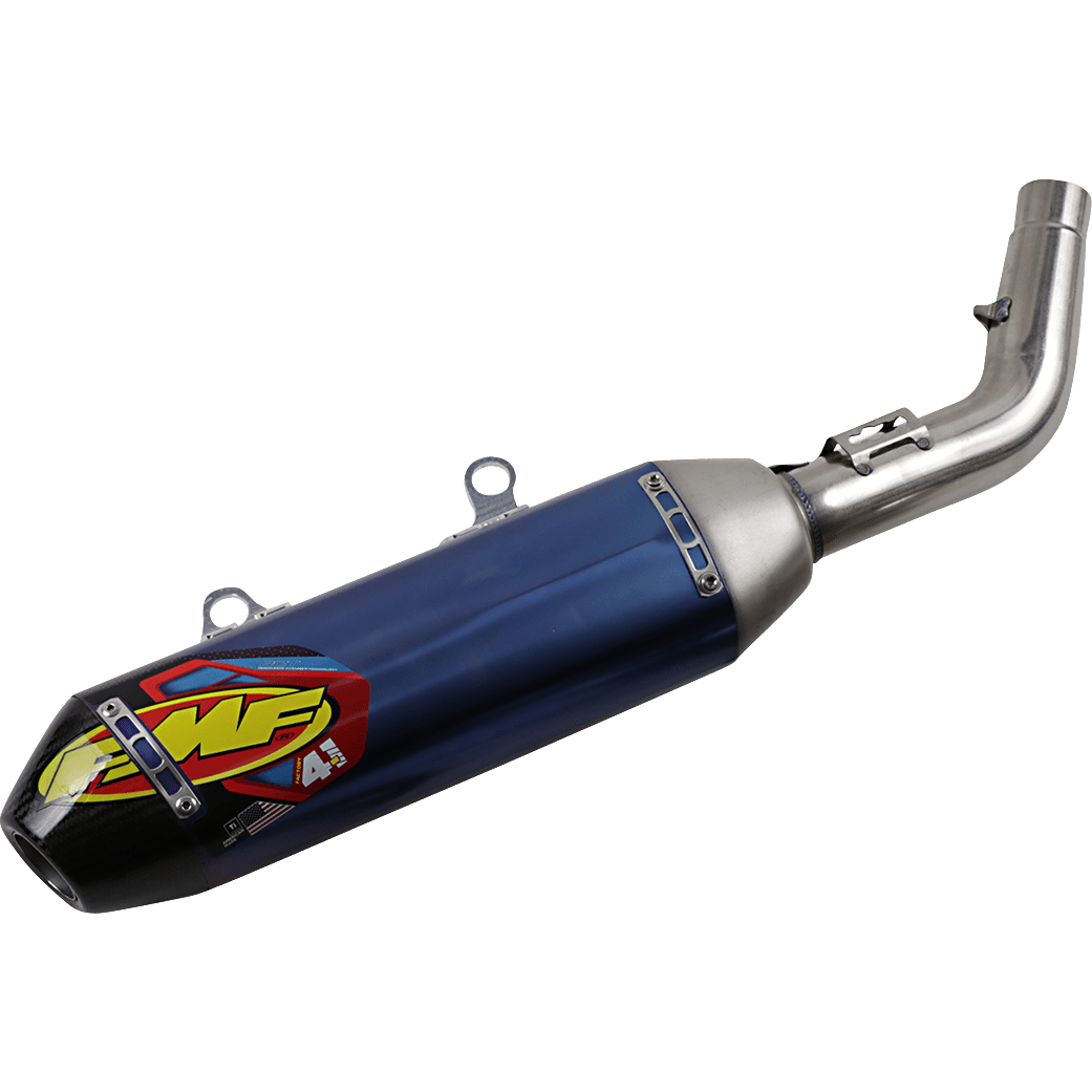 FMF 4.1 RCT Exhaust with MegaBomb Anodized Titanium 045635