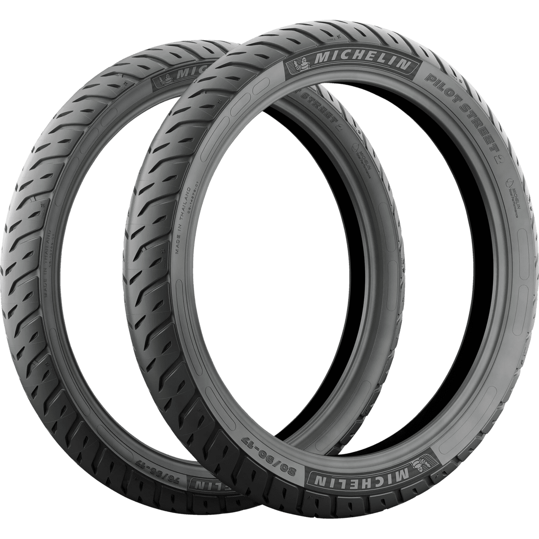 MICHELIN Tire Pilot Street 2 Front/Rear 100/90-10 61P 18500