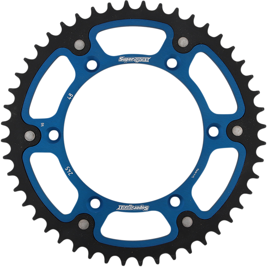 SUPERSPROX Stealth Rear Sprocket 48 Tooth Blue Yamaha RST24548BLU