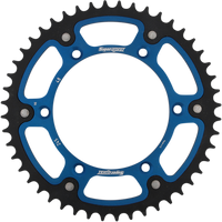 SUPERSPROX Stealth Rear Sprocket 48 Tooth Blue Yamaha RST24548BLU