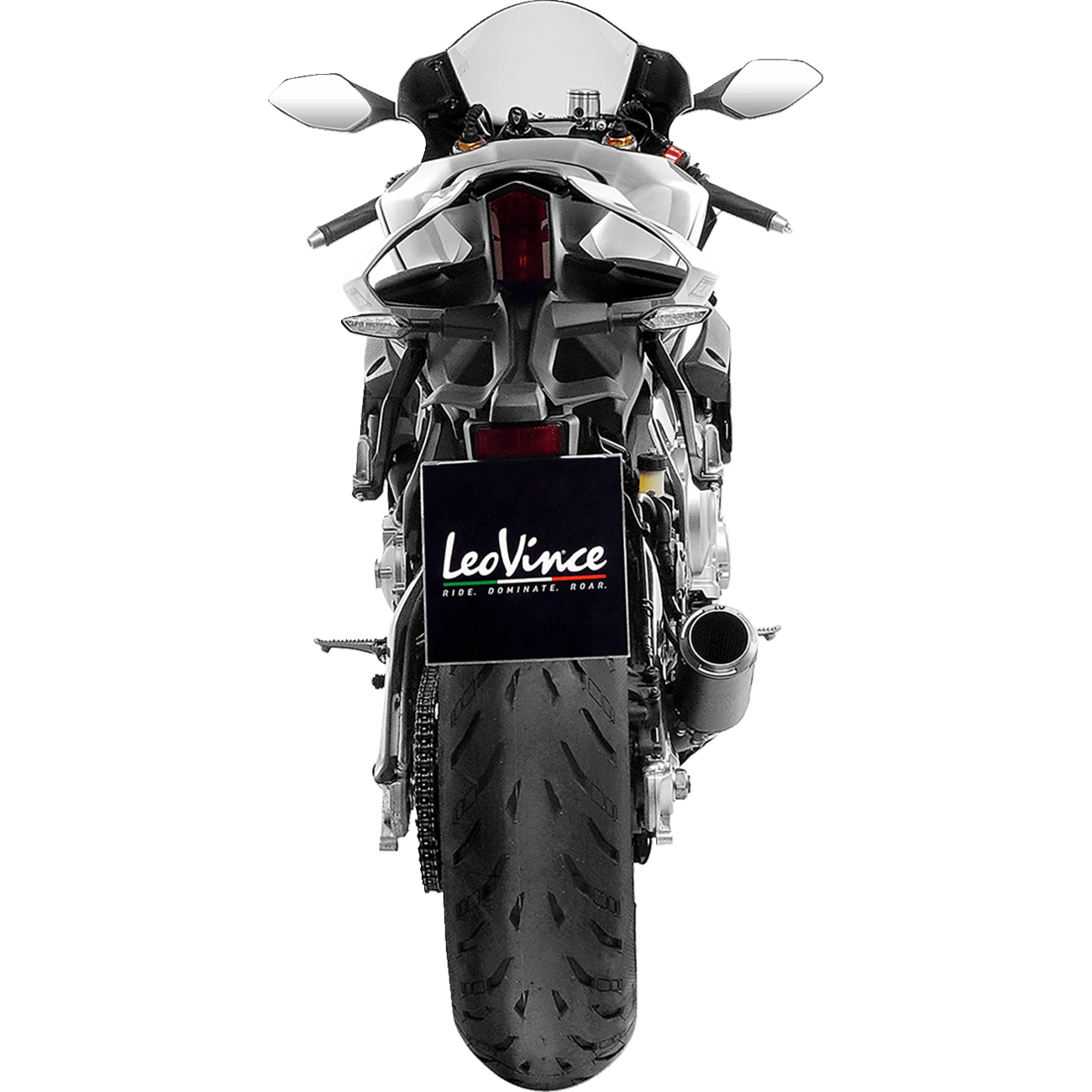 LEOVINCE LV Corsa Slip-On Muffler Carbon Fiber 15408CU