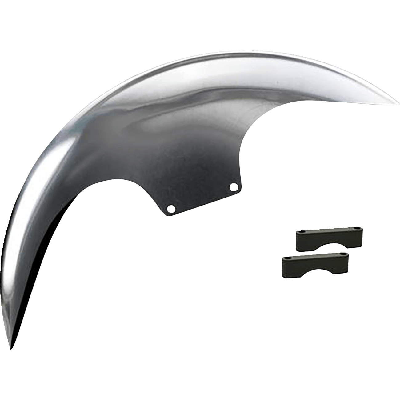 PAUL YAFFE BAGGER NATION Cafe Front Fender 21" Black Spacers PYO:CAFE2113EB