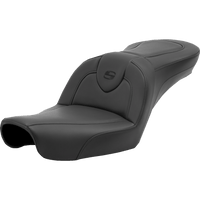 SADDLEMEN Roadsofa™ Seat without Backrest Black/Black Stitching FXD '96-'03 89604187