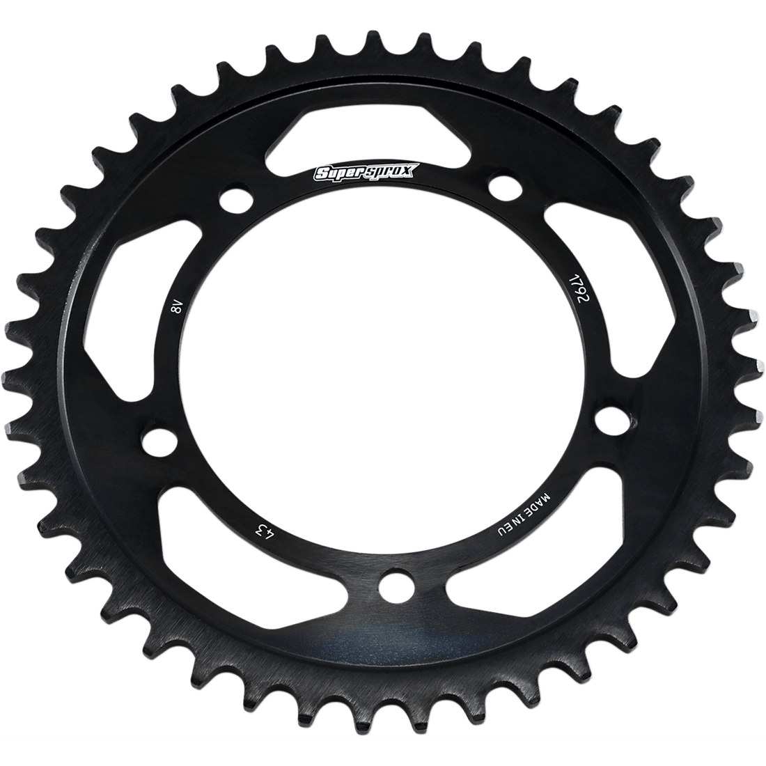 SUPERSPROX Edge Rear Sprocket Black 43 Tooth