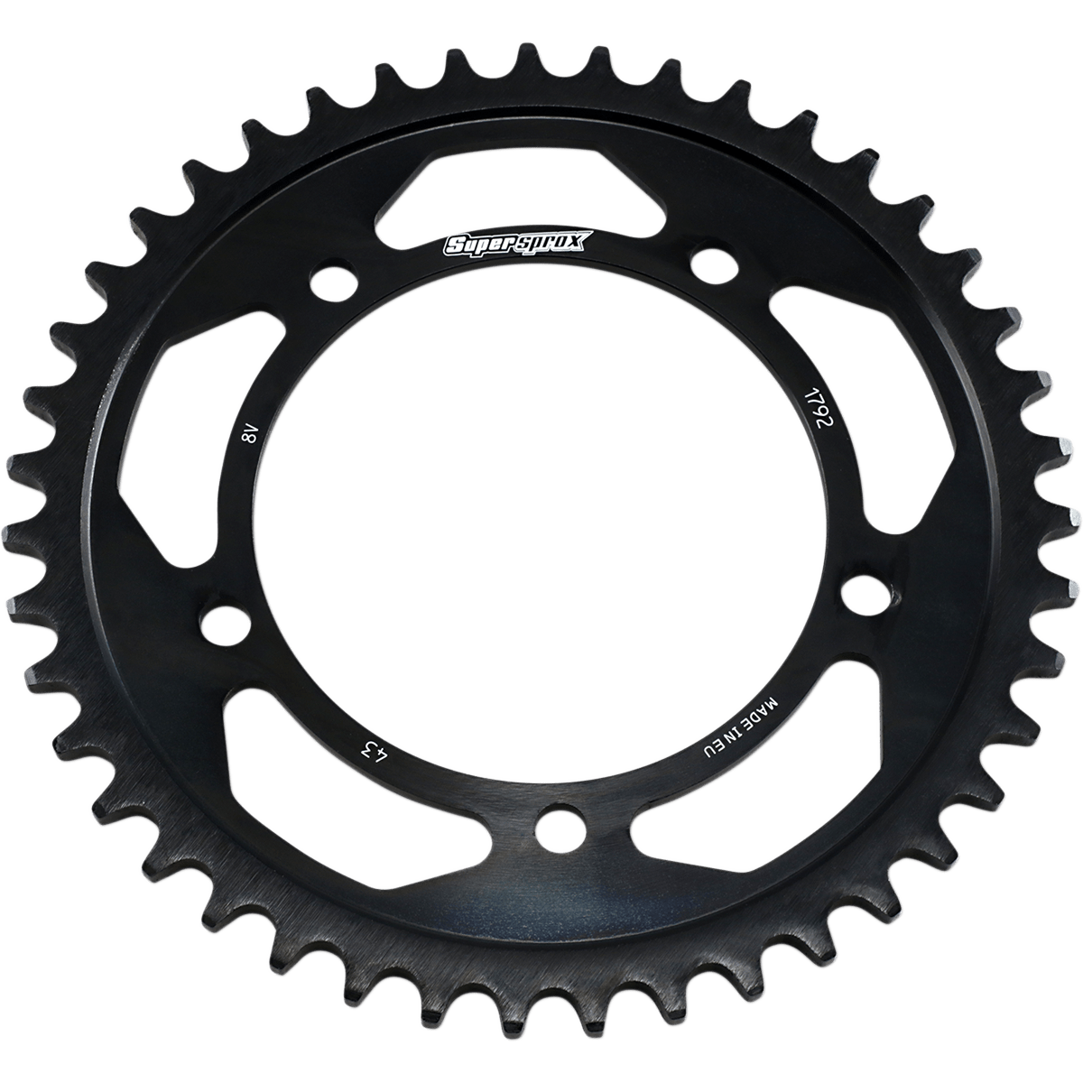 SUPERSPROX Edge Rear Sprocket Black 43 Tooth