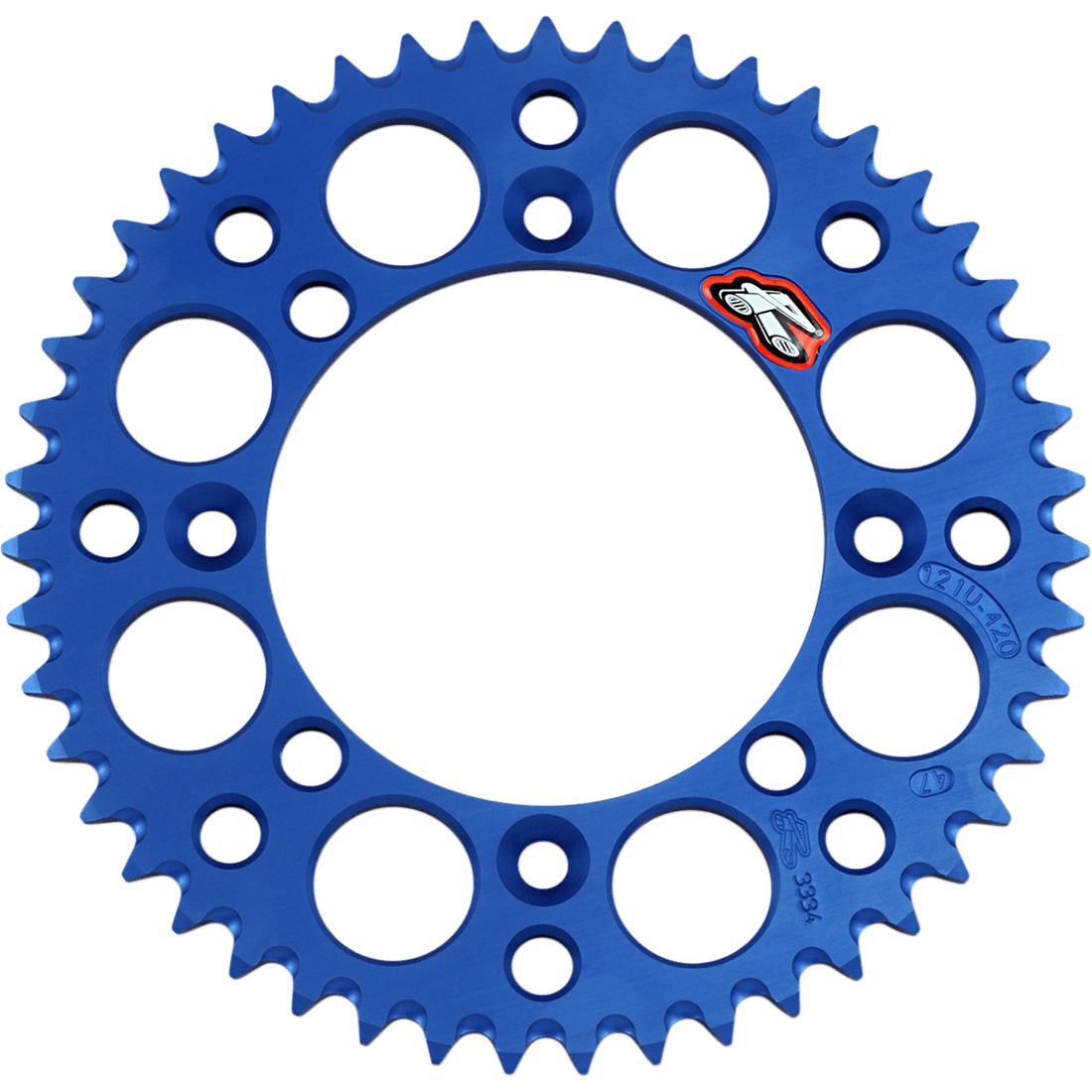 RENTHAL Sprocket Yamaha Blue 47 Tooth 121U42047GBBU