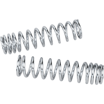 PROGRESSIVE SUSPENSION Shock Springs 12/412-Series Chrome 120-170 lb/in 031365C