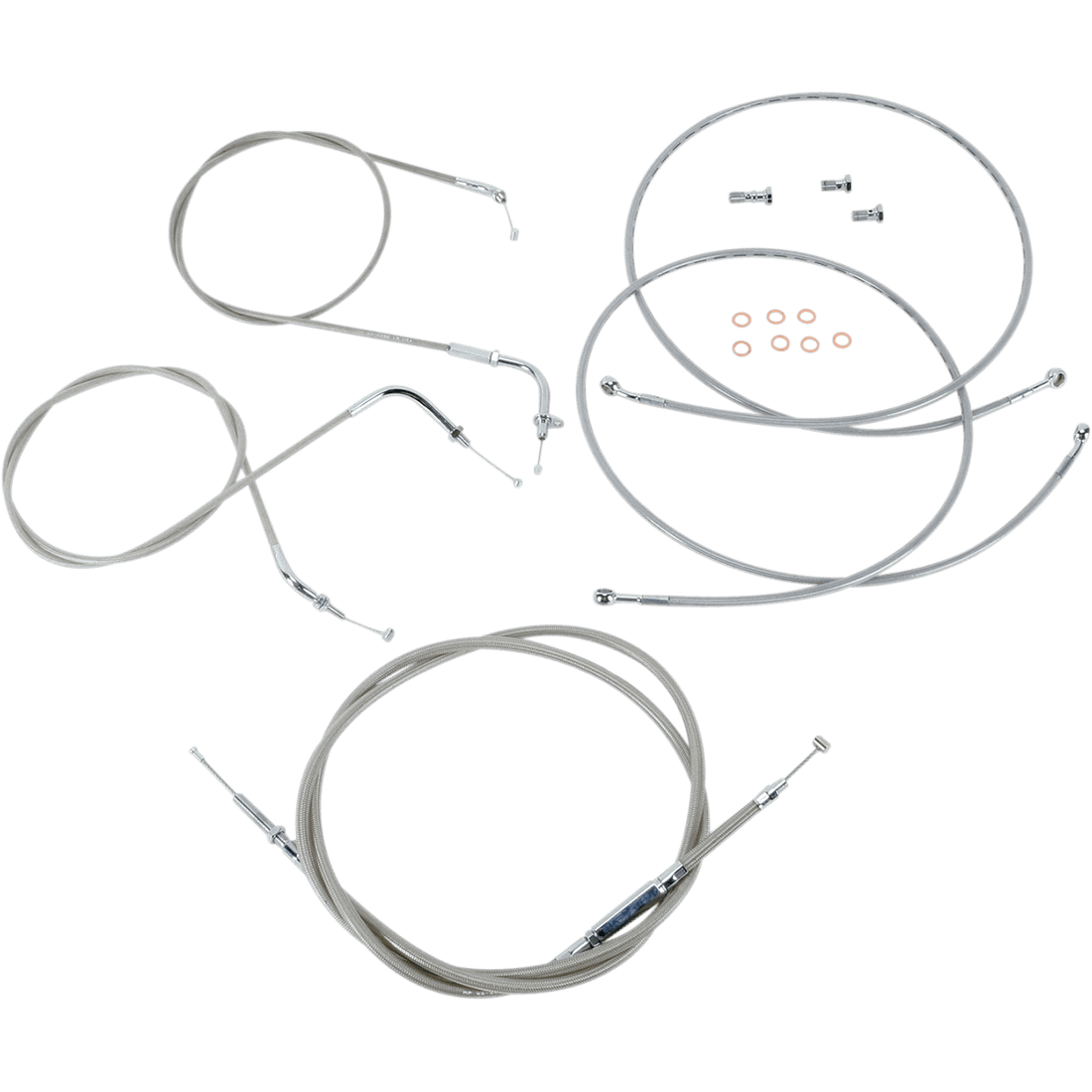 BARON Cable Line Kit 18" 20" XVS1300 Stainless Steel BA801300KT18