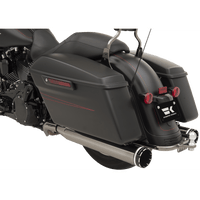 KHROME WERKS 2:2 Dominator Exhaust System Eclipse® '09-'16 FL With 4-1/2" Muffler 201830