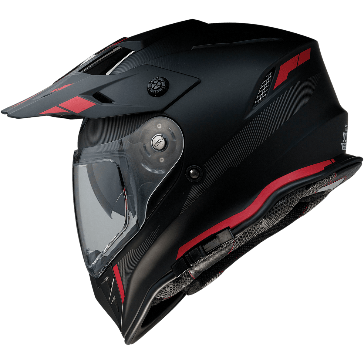 Z1R Range Helmet Uptake Black/Red Small