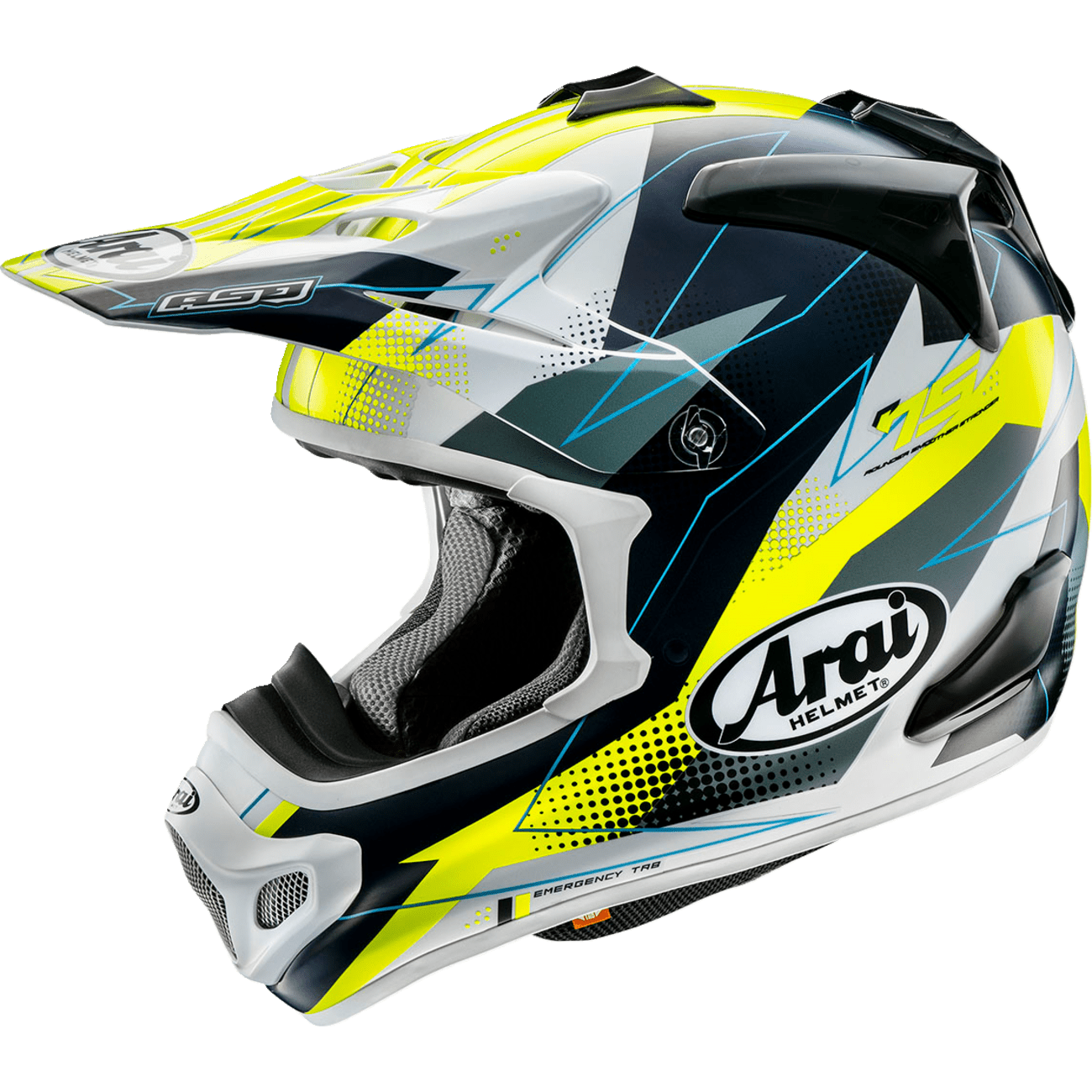 ARAI HELMETS VX-Pro4 Helmet Resolute Yellow Large 01108485