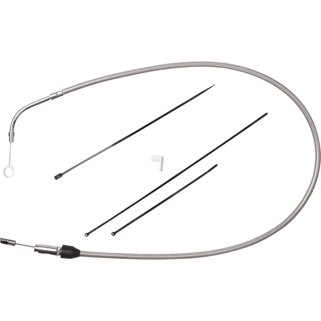 DRAG SPECIALTIES Clutch Cable Upper 43" Stainless Steel