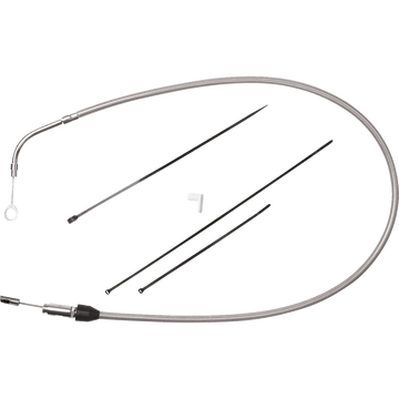 DRAG SPECIALTIES Clutch Cable Upper 43" Stainless Steel