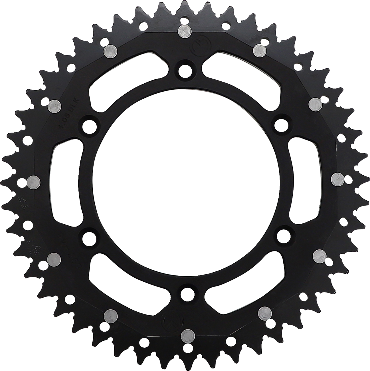 MOOSE RACING Dual Sprocket Black 48 Tooth