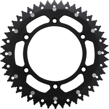 MOOSE RACING Dual Sprocket Black 48 Tooth